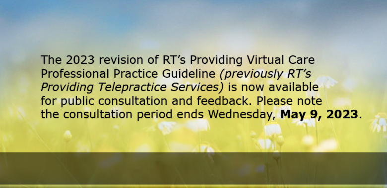 RT’s Providing Virtual Care