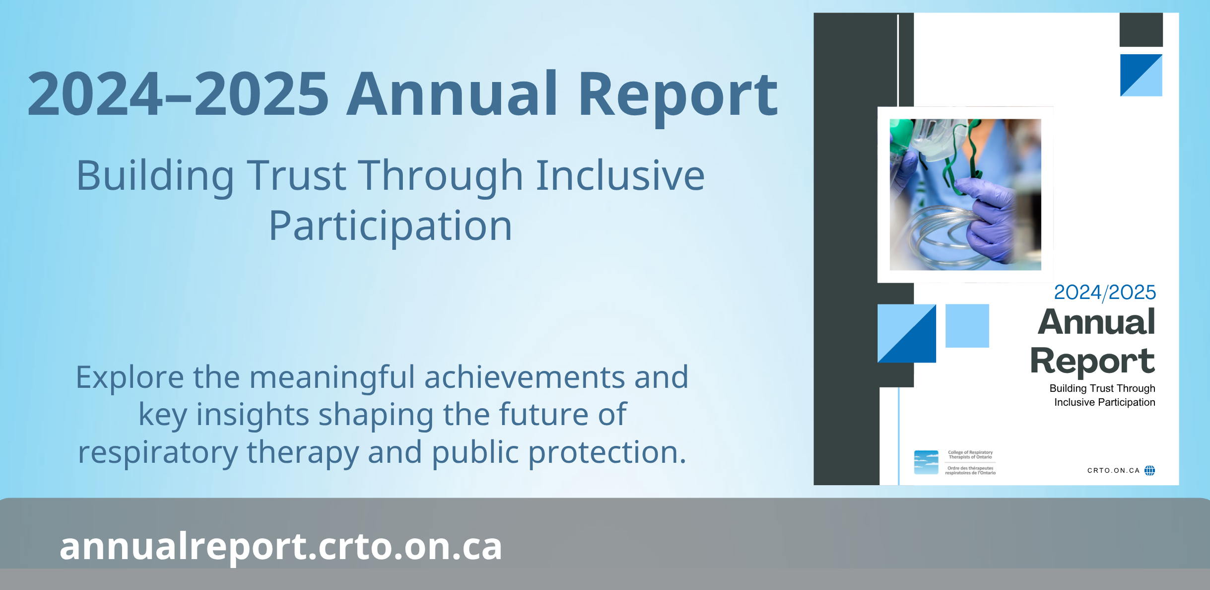 The CRTO Annual Report